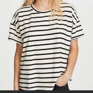 Current/Elliott The Roadie Striped T-Shirt